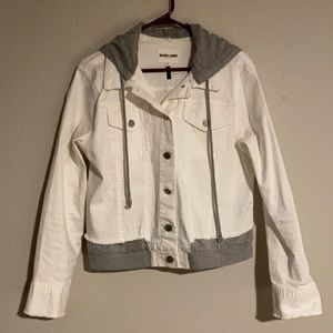 Nanamacs white jeans jacket